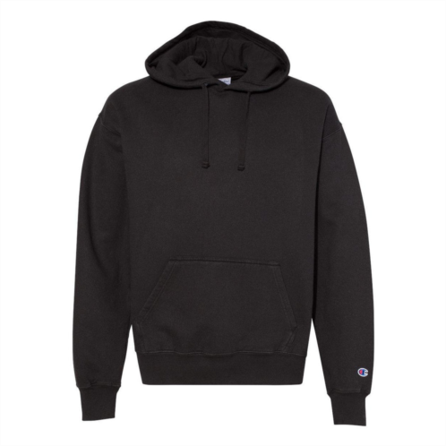 Champion garment-dyed hooded sweatshirt
