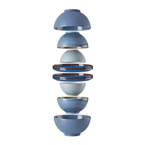 Lenox luna nesting dinnerware set 11.40 lb blue