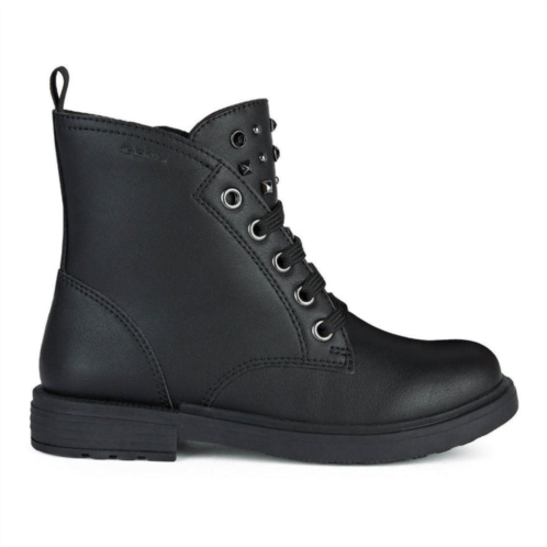 Geox black eclair ankle boots