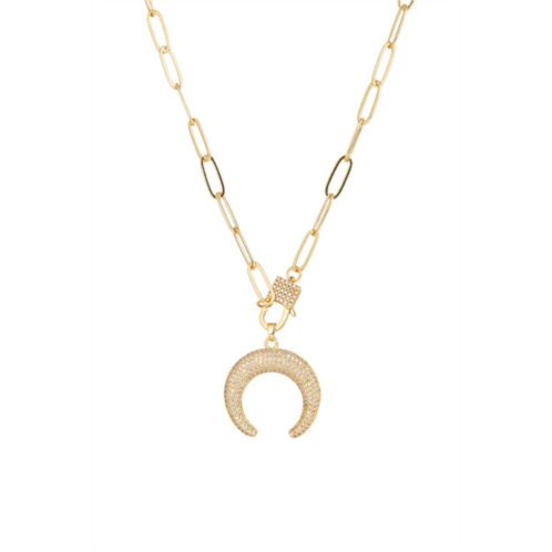 Eye Candy LA hook paperclip necklace