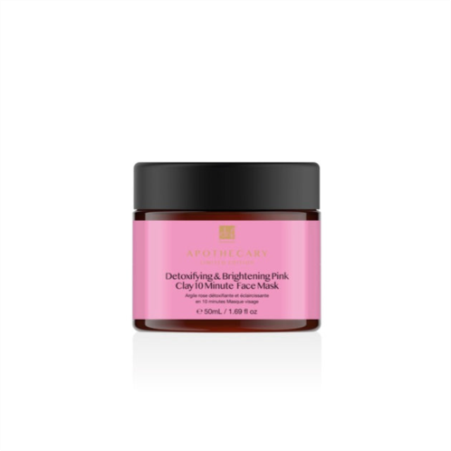 Dr Botanicals detoxifying & brightening pink clay 10 minute face mask