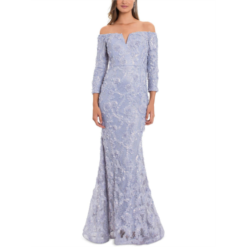 Xscape womens lace maxi evening dress