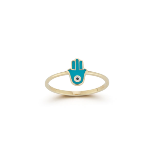 Ember Fine Jewelry 14k gold hamsa ring