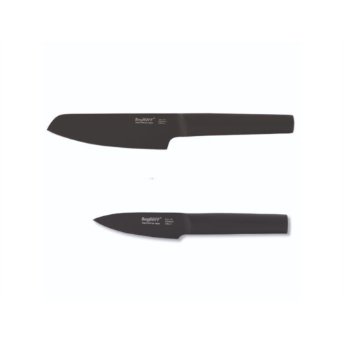 BergHOFF ron cutlery set vegetable & paring 2pc black