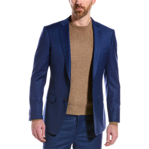 Cavalli Class 2pc slim fit wool-blend suit