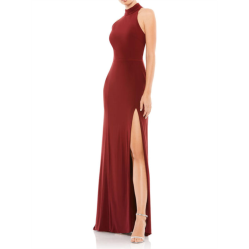 Ieena for Mac Duggal womens cut-out sleeveless evening dress