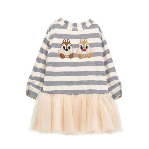 Monnalisa multicolor chipmunks dress