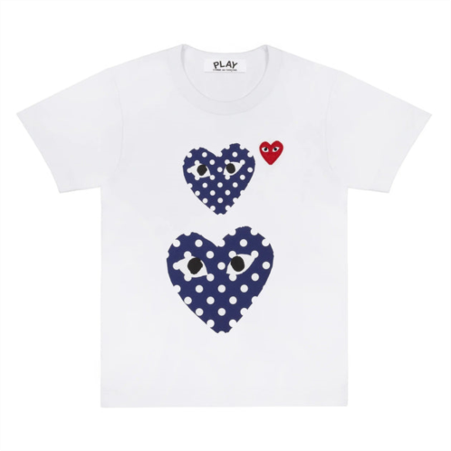 Comme Des Garcon white heart t-shirt