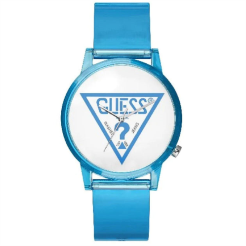 Guess womens classic white dial watch