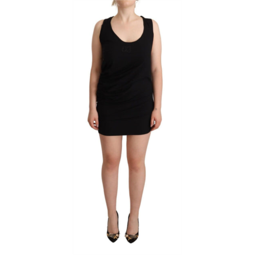 Roberto Cavalli sleeveless cotton sheath mini womens dress