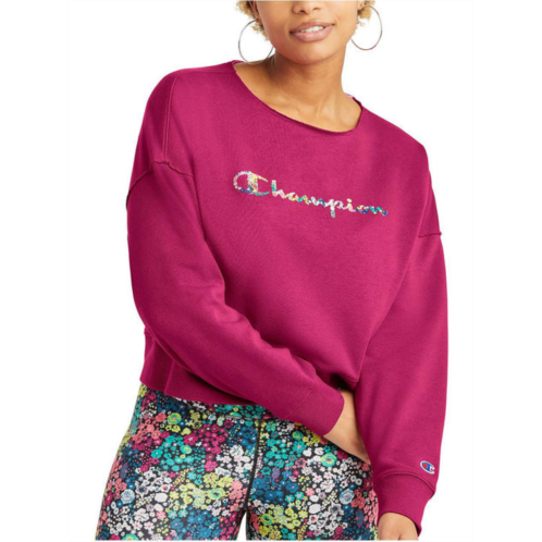 Champion womens crewneck comfy sweatshirt