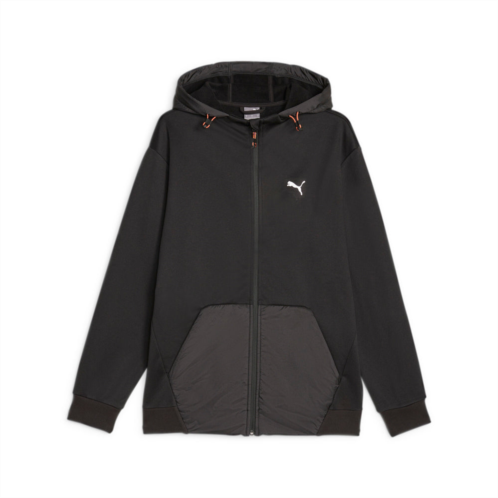 Puma mens open road full-zip hoodie