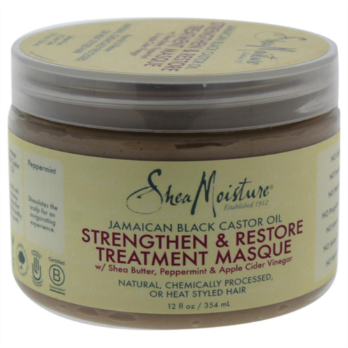 Shea Moisture u-hc-12177 jamaican black castor oil strengthen-grow & restore treatment masque for unisex - 12 oz