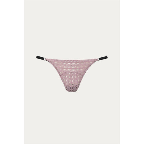 KIKI DE MONTPARNESSE tricot thong in wisteria