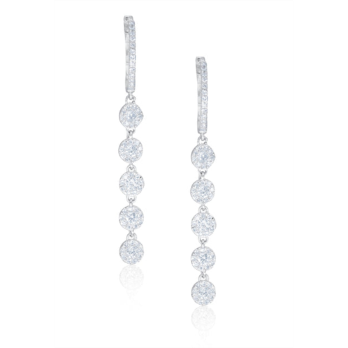 Diana M. diamond earrings