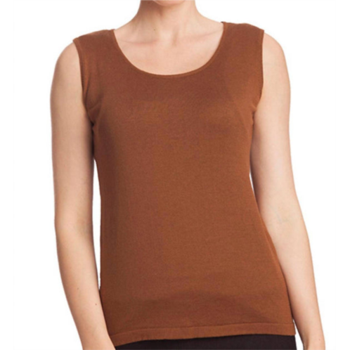 ANGEL bra-friendly tank top in mocha