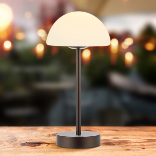 JONATHAN Y xavier 12.5 modern minimalist iron rechargeable integrated led table lamp