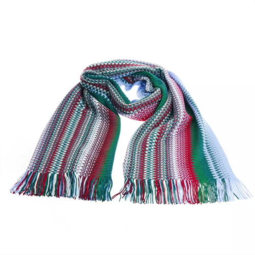 Missoni ssoni multi wool mens scarf