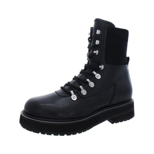 Marc Fisher LTD mlelwa womens leather combat motorcycle boots