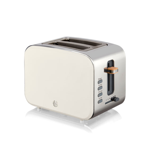 Swan nordic 2 slice toaster gray