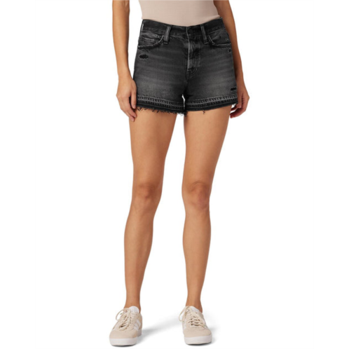 HUDSON Jeans lori high-rise short washed stone jean