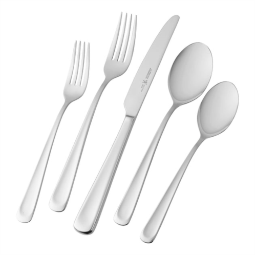 Henckels silvano 45-pc 18/10 stainless steel flatware set