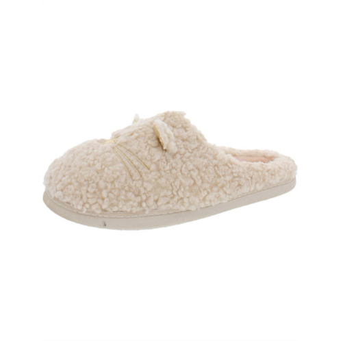 Kensie critter clog slippers womens faux fur memory foam slippers slide slippers