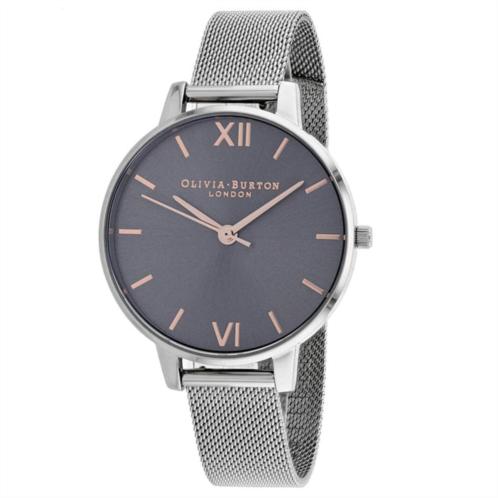 Olivia Burton womens grey dial watch