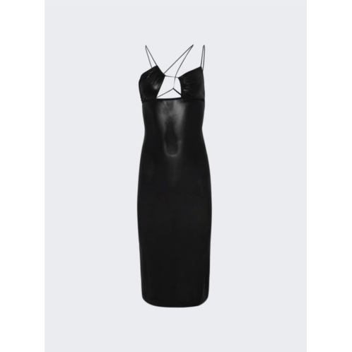 Nensi Dojaka asymmetric bra midi dress