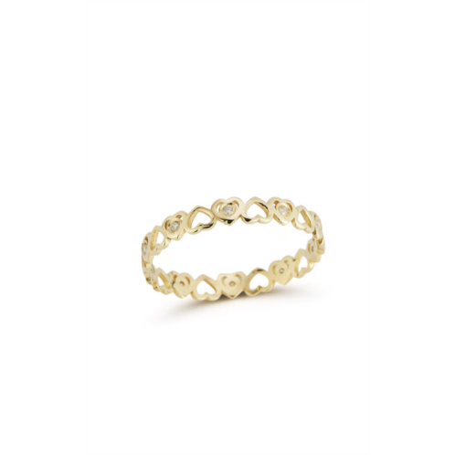 Ember Fine Jewelry 14k gold & diamond heart ring