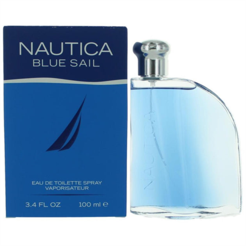 Nautica amnautbs34s 3.4 oz blue sail by eau de toilette spray for men