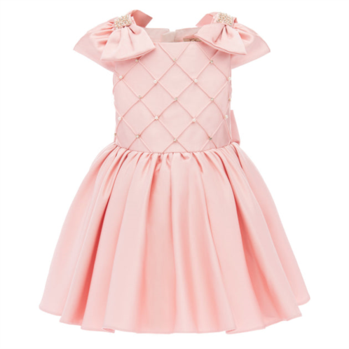 Tulleen pink sevilla teacup bow dress