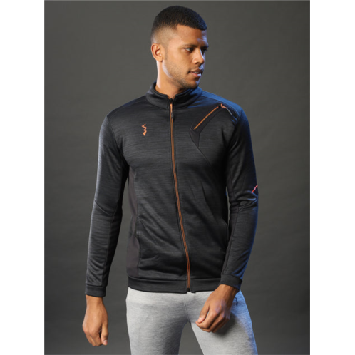 Campus Sutra men solid full sleeve solid sports jacket