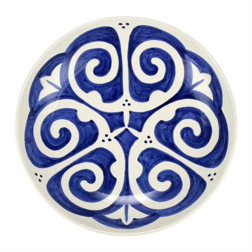 VIETRI mosaico cobalt round shallow bowl