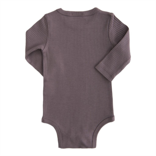 BANBLU purple plum ls modal bodysuit