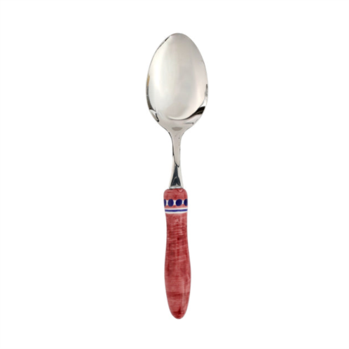 VIETRI positano red serving spoon