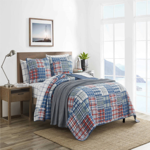 Nautica raeford king quilt and sham set