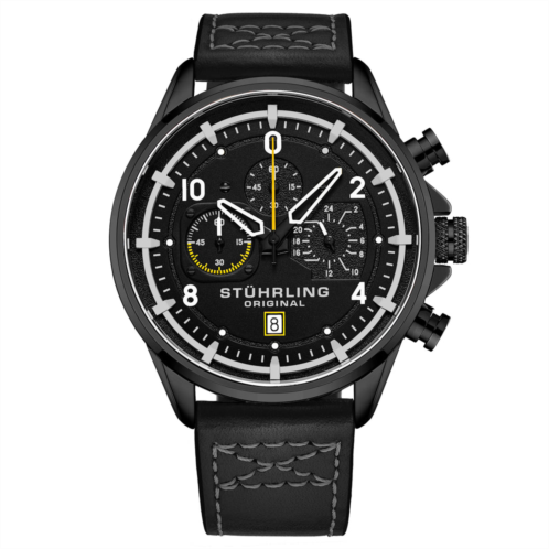 Stuhrling Original 930 quartz 45mm aviator