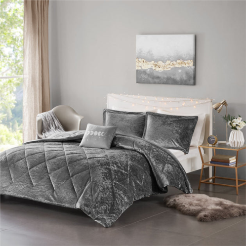 Simplie Fun felicia velvet comforter set