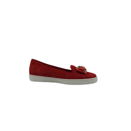 Ferragamo salvatore pelagie womens 672359 red flats