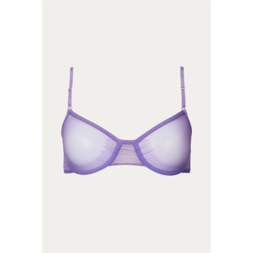 ONLY HEARTS whisper underwire bra in violet