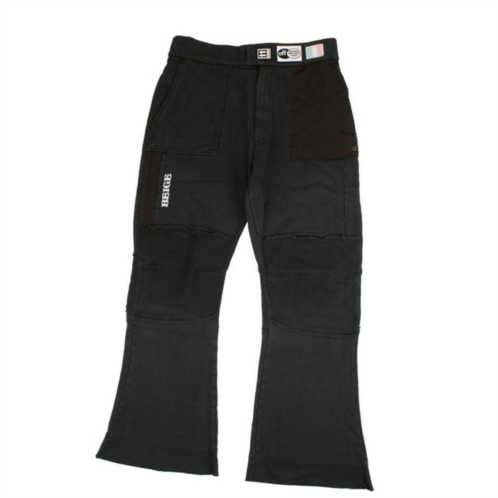 Off-White black parachute patch sweatpants