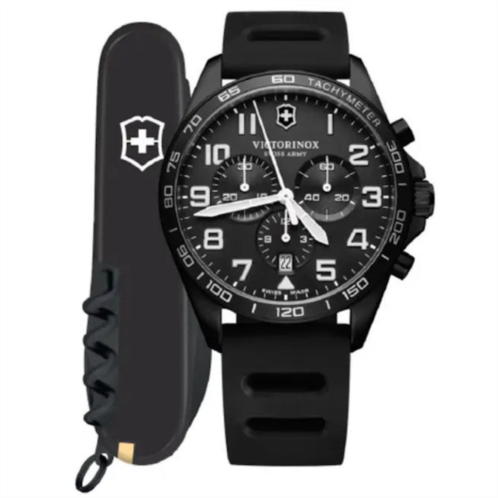 Victorinox mens fieldforce black dial watch