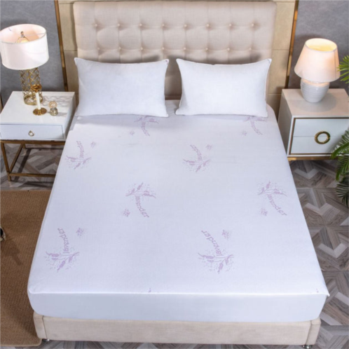 Bibb Home lavender infused scented mattress pad