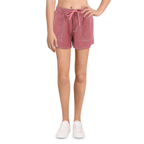 Dickies juniors womens cotton contrast stitch casual shorts