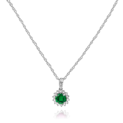 Diana M. diamond necklace