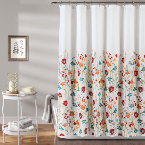 Lush Decor clarissa floral shower curtain