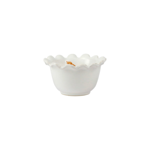 VIETRI primrose floral condiment bowl