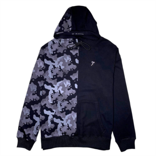 TACKMA mens split hoodie in camo