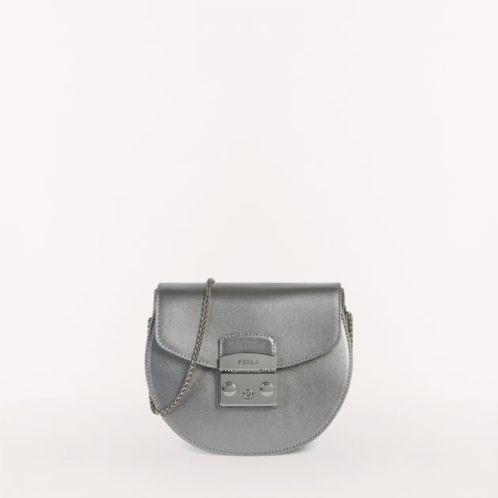 Furla metropolis mini crossbody metallic